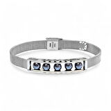 Moncuk Design Hematit Taşı Ve Paslanmaz Çelik Bileklik 33512B23D5