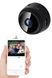 A9 Mini Döner Başlıklı Kablosuz Interaktif Gece Görüşlü 1080p Full Hd Mikro Wifi Güvenlik Kamerası