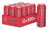 Monster Energy Pipeline Punch Enerji İçeceği 500 Ml X 12 Adet