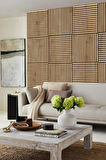 WİNFLEX MİNİ EKO AKUSTİK AHŞAP PANEL  SAFİR MEŞE- 60X60CM