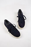 Krahe Ares Erkek Hakiki Deri El Boyamalı Bağcık Ve İki Yedek Bağcıklı Laci Sneakers