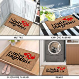 Monnhein Kapı Önü Paspası - Modern ve Şık Kapı Paspası | Ev, Ofis ve Dış Mekân Kullanımı İçin (Kalpten Hoş Geldiniz)