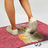 Monnhein Kapı Önü Paspası - Modern ve Şık Kapı Paspası | Ev, Ofis ve Dış Mekân Kullanımı İçin (Salon Kedisi)