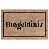 Monnhein Kapı Önü Paspası - Modern ve Şık Kapı Paspası | Ev, Ofis ve Dış Mekân Kullanımı İçin (Hoş Geldin Klasiği)