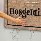 Monnhein Kapı Önü Paspası - Modern ve Şık Kapı Paspası | Ev, Ofis ve Dış Mekân Kullanımı İçin (Hoş Geldin Klasiği)