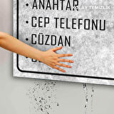 Monnhein Kapı Önü Paspası - Modern ve Şık Kapı Paspası | Ev, Ofis ve Dış Mekân Kullanımı İçin (Günlük Hatırlatma)