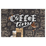 Monnhein Kapı Önü Paspası - Modern ve Şık Kapı Paspası | Ev, Ofis ve Dış Mekân Kullanımı İçin (Caffe Time)