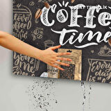 Monnhein Kapı Önü Paspası - Modern ve Şık Kapı Paspası | Ev, Ofis ve Dış Mekân Kullanımı İçin (Caffe Time)