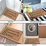 Monnhein Kapı Önü Paspası - Modern ve Şık Kapı Paspası | Ev, Ofis ve Dış Mekân Kullanımı İçin (Pozitif Başlangıç)