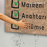 Monnhein Kapı Önü Paspası - Modern ve Şık Kapı Paspası | Ev, Ofis ve Dış Mekân Kullanımı İçin (Pozitif Başlangıç)