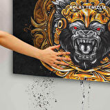 Monnhein Kapı Önü Paspası - Modern ve Şık Kapı Paspası | Ev, Ofis ve Dış Mekân Kullanımı İçin (Asil Savaşçı)