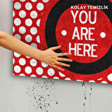 Monnhein Kapı Önü Paspası - Modern ve Şık Kapı Paspası | Ev, Ofis ve Dış Mekân Kullanımı İçin (You are Here)