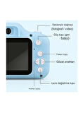 Mini Fotoğraf Makinesi Çocuk İçin Eğitici Video Kamera 1080p Hd Ekran Digital Usb Şarjlı Lens Camera