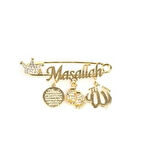 Maşallah Bebek Yaka & Yastık Ve Beşik İğnesi Bebek Hediyesi