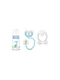 0-6 Ay Bebek Bakım Seti – 125 ml Biberon, Emzik ve Diş Kaşıyıcı