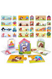 Headu Babies & Habitats Puzzle - Anneler Ve Bebekleri & Yaşam Alanları Puzzle
