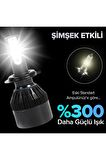 9005 HB3 Mini Led Xenon Şimşek Etkili Canbuslu 12000L Uyumlu