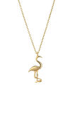Flamingo Altın Kolye