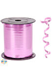 Pembe Metalik Rafya Balon İpi 8 mm x 200 mt Metalik Renk