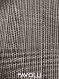 FAVOLLİ Keten Dokulu Gri Masa Örtüsü Dertsiz