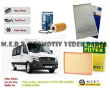 Mercedes Sprinter 315 Cdı W906 Filtre Bakım Seti (2006-2009)