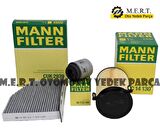 Seat Leon 1.4 Tsı Mann Filtre Bakım Seti (2008-2012) Cax