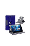 Lenovo Tab E8 Za3w0015tr Uyumlu Universal Tablet Kılıfı ve Nano Ekran Koruyucu