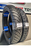 120/80-18 VE 90/90-18 MOTOSİKLET LASTİK TAKIMI TL (TUBELESS - DUBLEKS)