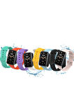 Xiaomi Mi Band 7 Pro Uyumlu Soft Silikon Kordon