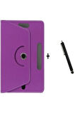 Fluo Play 8 Tablet 8" Universal Tablet Kılıfı Ve Dokunmatik Kalem
