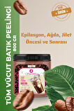 MOCHA KAHVE PEELİNG 800 G. Epilasyon Sonrası Vücut Batık Peeling & Çilek Bacak peeling.