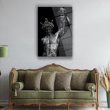 Perseus Medusa Heykel Cam Tablo - MOD163