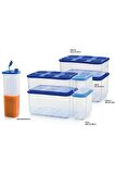 Tupperware Modüler Düzenleme Kabı 7 Li Set Saklama Kabı Esc