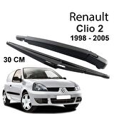 Clio 2 HB Arka Cam Silecek Kolu ve Süpürgesi M133B