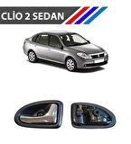 Clio 2 Sedan Kasa Iç Açma Kolu Sağ Yolcu Tarafı Parlak Krom M3368