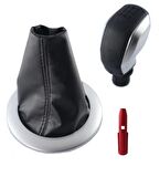 Megane 2 Gri çerçeve Vites Körüğü Ve Gri Spor Topuzu Takım M10798