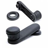 Fiat Albea Cam Açma Kolu Siyah Adet 719577614 M1275-2