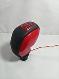 Citroen C2 C3 C4 C5 Berlingo Kırmızı Led Işıklı Spor Topuz M111264