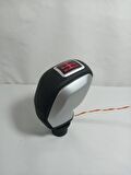 Citroen C2 C3 C4 C5 Berlingo C-Elysee Gri Kırmızı Led Spor Topuz M111267