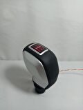 Citroen C2 C3 C4 C5 Berlingo C-Elysee Gri Kırmızı Led Spor Topuz M111267