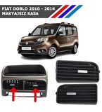 Fiat Doblo Orta Havalandırma Izgarası Sol Ve Sağ Takım Gri Düğmeli 2010-2014 M742