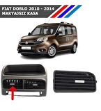 Fiat Doblo Orta Sol Havalandırma Izgarası Gri Düğmeli 2010- 2014 Makyajsız Kasa M742