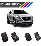 Hyundai Tucson Cam Düğme Kapağı 2 Adetli Set M1407