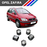 Opel Zafira Bijon Kapağı 5 Adetli Set Krom Renk 1008209 M1657-6