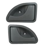 Twingo MK1 Kasa İç Açma Kolu Gri Renkli Sağ sol Set 1993 - 2007 M2068-3