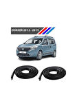Dacia Dokker Arka Sol ve Sağ Kapı Fitili 2 Adetli Set 2012 - 2019 M3392B