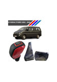 Hyundai Starex Kırmızı Spor Vites Topuzu Ve Körüğü Takım 2002-2008 846804A000LK M3476