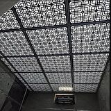 ASMA TAVAN UYUMLU LED DÖŞENEBİLİR MODERNA 60X60 CM TAVAN PANELİ- ALTIN RENK