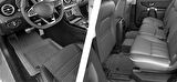 
Seat İbiza YENİ 4D Havuzlu Paspas Kesilebilir Model Modern Tasarım Siyah SC