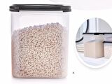 Tupperware Modüler 4L Saklama Set Siyah Kapak ESC